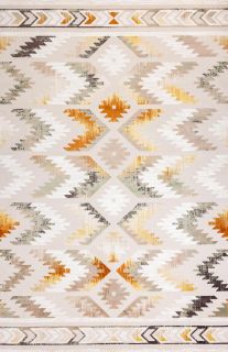 Турецкий ковер из акрила и полиэстера Carpet «LAPENA» 11615-L.BGE-MULT 80 x 150 см