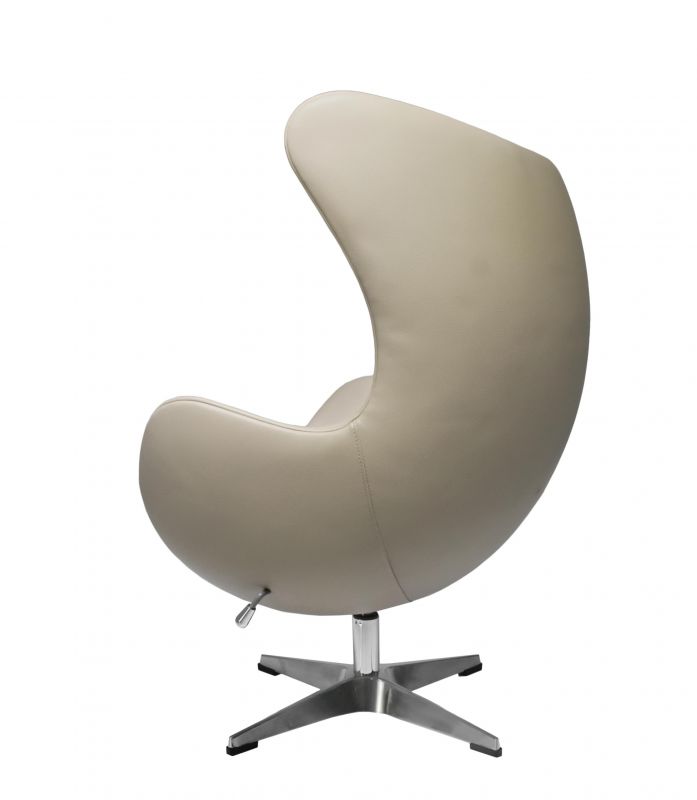 Кресло BRADEX Home EGG STYLE CHAIR латте, экокожа BD-3072958 фото 4