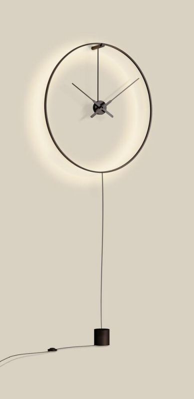 Часы-светильник Nomon OMBRA PLUG-IN (D=80cm. Внешний кабель) BD-3115562 фото 3