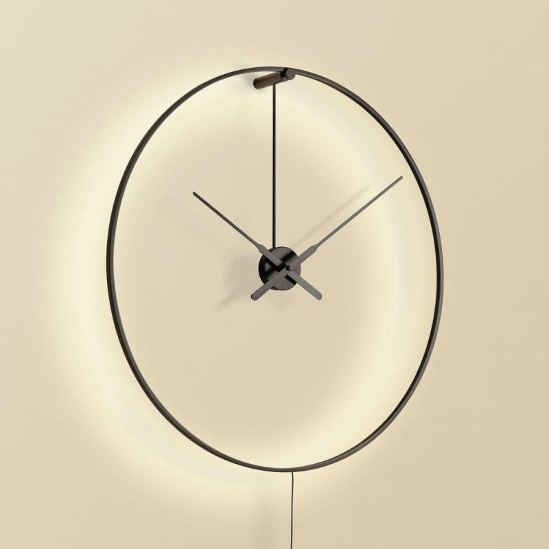 Часы-светильник Nomon OMBRA PLUG-IN (D=80cm. Внешний кабель) BD-3115562 фото 4