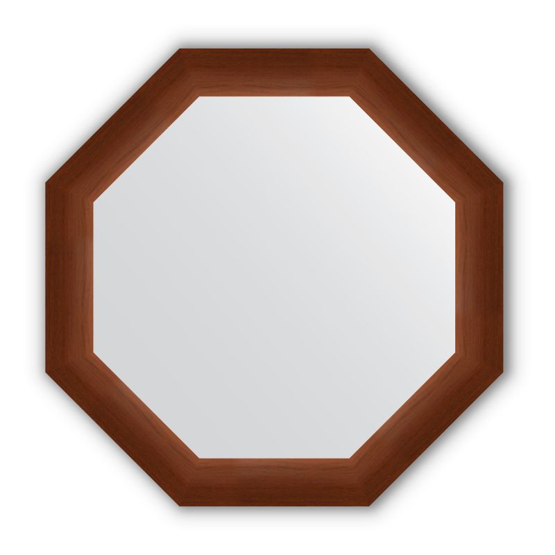 Зеркало в багетной раме Evoform Octagon BY 3728 орех