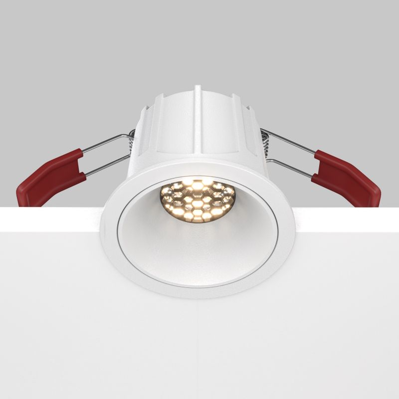 Встраиваемый светильник Maytoni Downlight Alfa LED DL043-01-10W3K-RD-W