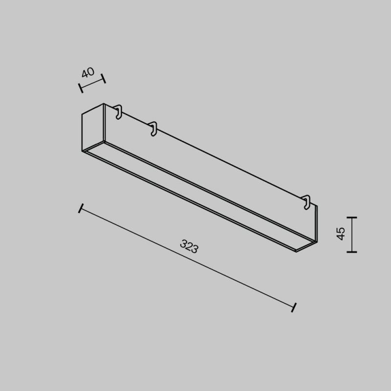 Трековый светильник Maytoni Basis Parity TR129B-12W3K-W3000K, белый