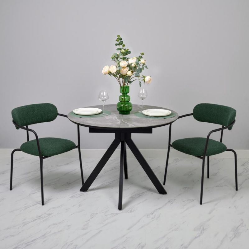 Комплект из 2-х стульев BRADEX Home Ant букле зелёный BD-3066230 фото 14