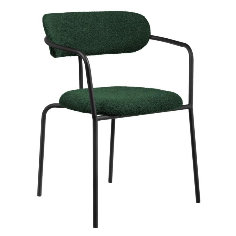 Комплект из 2-х стульев BRADEX Home Ant букле зелёный BD-3066230 фото 2