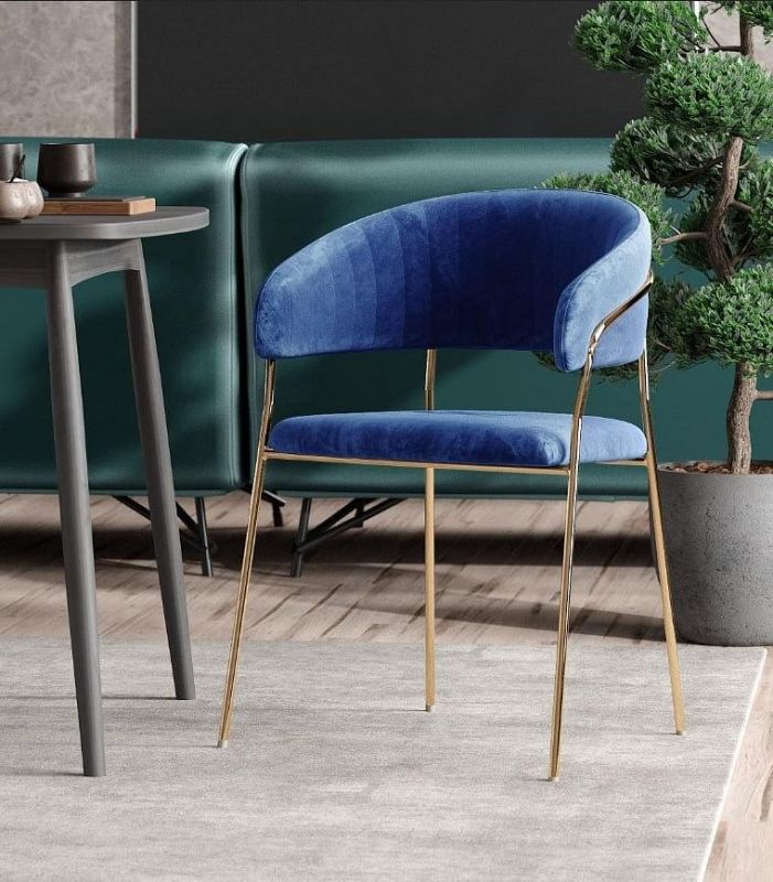 Стул дизайнерский Hesby Import Whispered Fusion синий BD-3072206 фото 8
