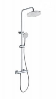 Душевая стойка с термостатом WONZON & WOGHAND WW-B3047-A-CR Хром