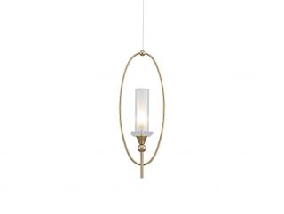 Подвесной светильник Clear crystal Newport 4580 G9 60W 4581/S gold