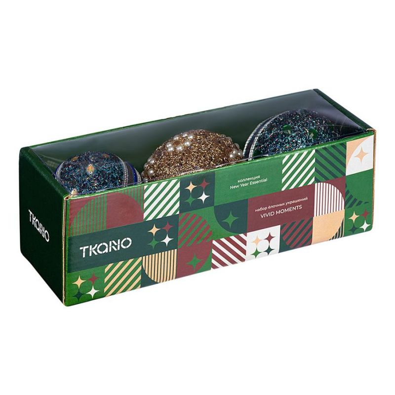 Набор ёлочных украшений Tkano New Year Essential, (3 шт.) BD-3132880 фото 8