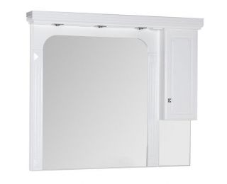 Зеркальный шкаф Aquanet Фредерика 140 171012 белый