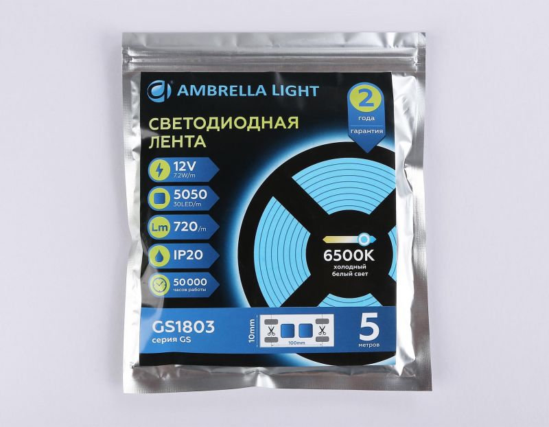 Светодиодная лента Ambrella Light GS1803 фото 8