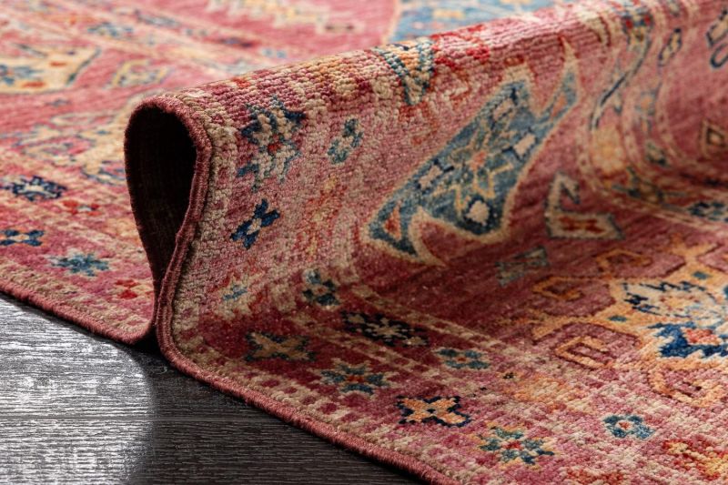 Пакистанский ковер из шерсти Carpet «KAZAK ROYAL» 231576-PUR-PUR 280 x 373 см