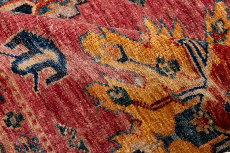 Пакистанский ковер из шерсти Carpet «KAZAK ROYAL» 231576-PUR-PUR 280 x 373 см