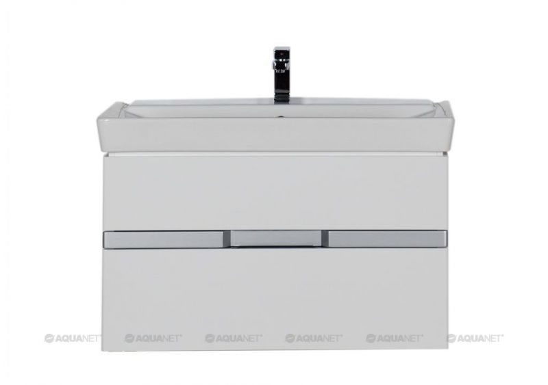 Тумба с раковиной Aquanet Виго 100 белый 00213069 фото 5