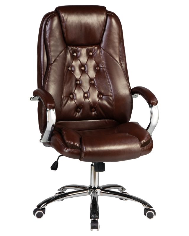 Офисный стул Dobrin 116B-LMR MILLARD, цвет коричневый