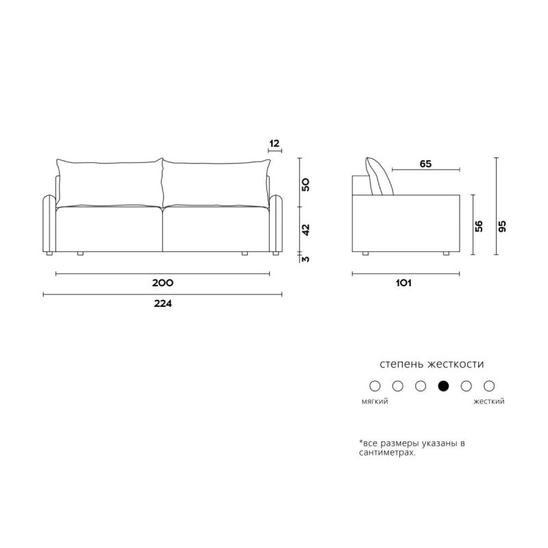 Диван KULT FLORIS BD-2064111