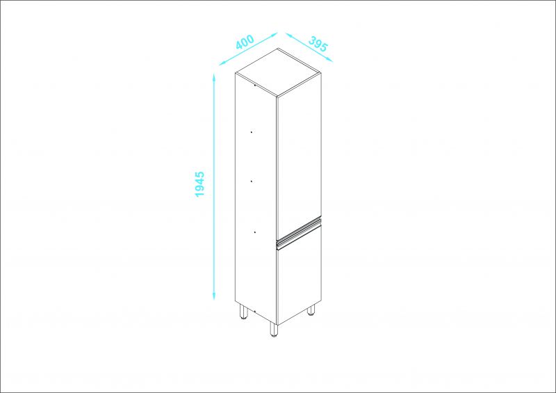 Шкаф Manhattan Comfort Kitchen BAM34-06