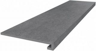 Kerama Marazzi DL501120R/GCF Ступень клееная Фондамента пепельный 33x119,5x0,9