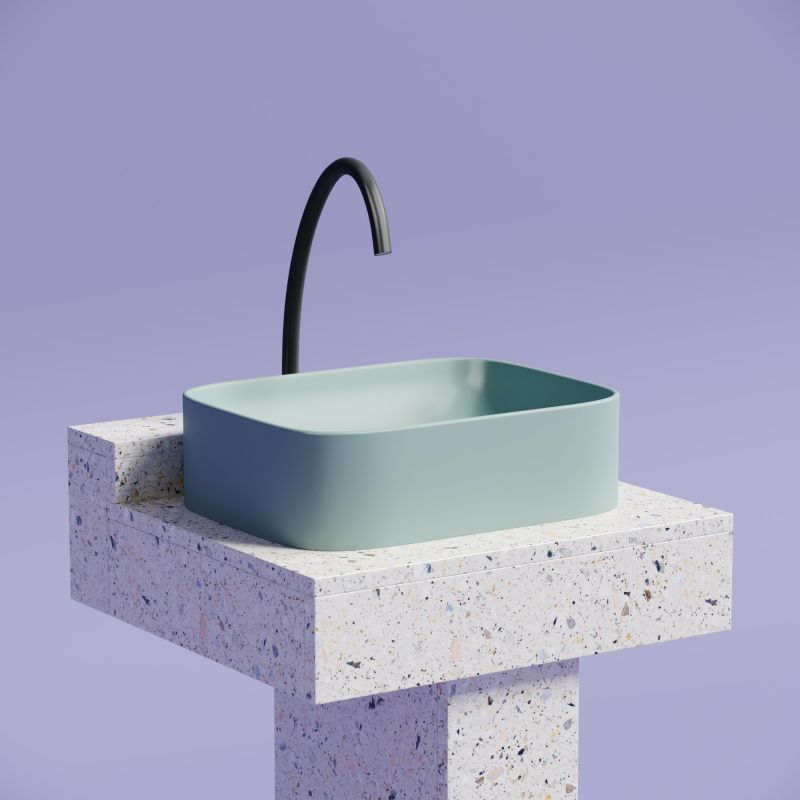 Раковина-чаша Ceramica Nova Element CN6052MLG 50,5 см, зеленый фото 12