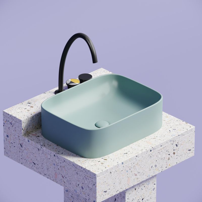 Раковина-чаша Ceramica Nova Element CN6052MLG 50,5 см, зеленый фото 3