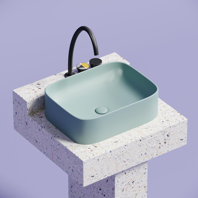 Раковина-чаша Ceramica Nova Element CN6052MLG 50,5 см, зеленый фото 8