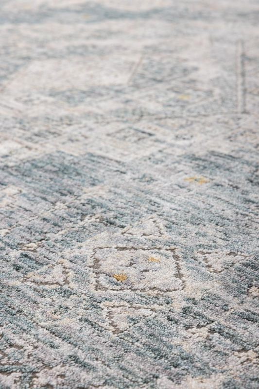 Турецкий ковер из микровискозы Carpet «VINCENT» KK17A-MLT-LBLU 300 x 400 см фото 5