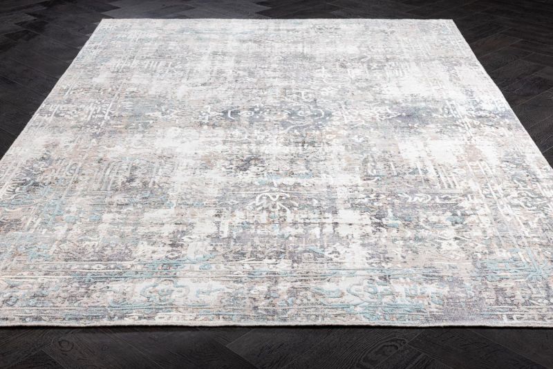 Индийский ковер из арт-шёлка Carpet «SOMERSET» FL76-BEIGE-GREEN 165 x 235 см фото 2