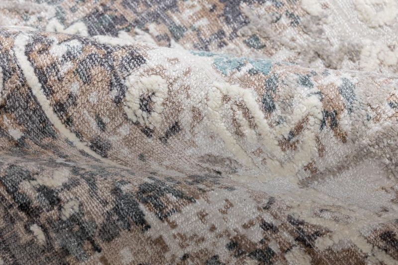 Индийский ковер из арт-шёлка Carpet «SOMERSET» FL76-BEIGE-GREEN 165 x 235 см фото 7