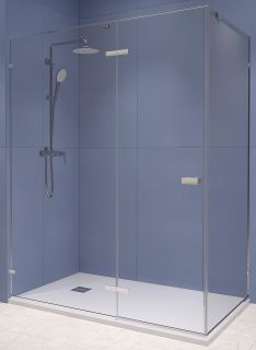 Душевой уголок RGW SV-040 120x90 см, профиль хром, стекло прозрачное