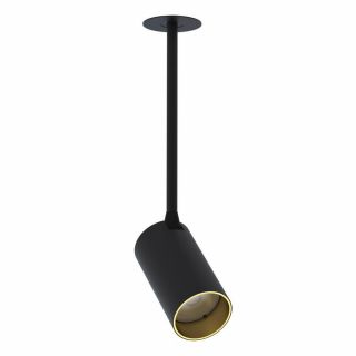 Спот Nowodvorski Mono Surface Long S Black/Gold GU10 10W 7680