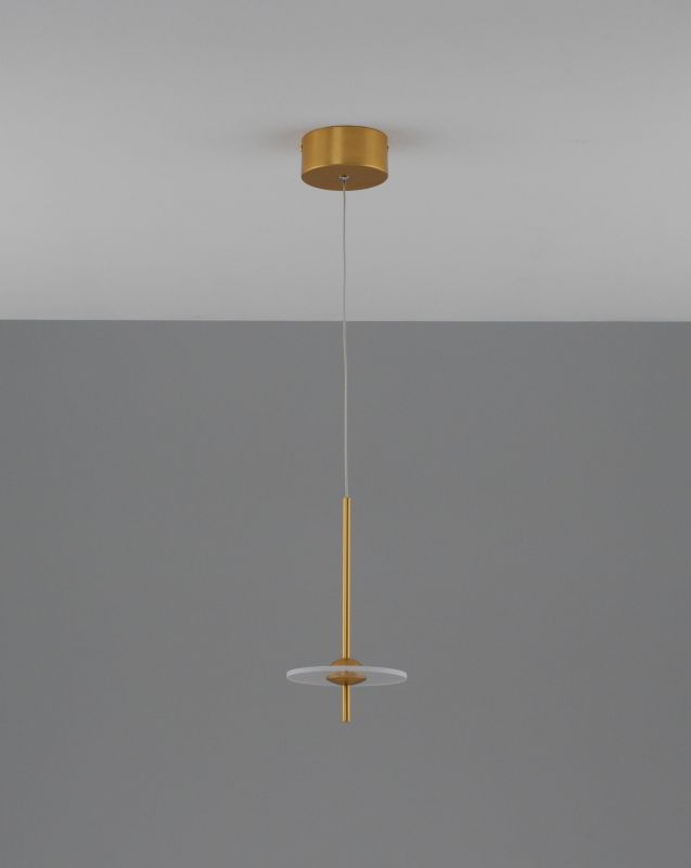 Светильник подвесной светодиодный Moderli Ella LED 3000К(теплый) 6W УТ000040090 фото 3