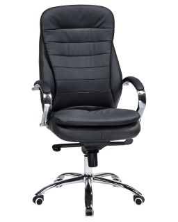 Офисный стул Dobrin 108F-LMR LYNDON, цвет чёрный
