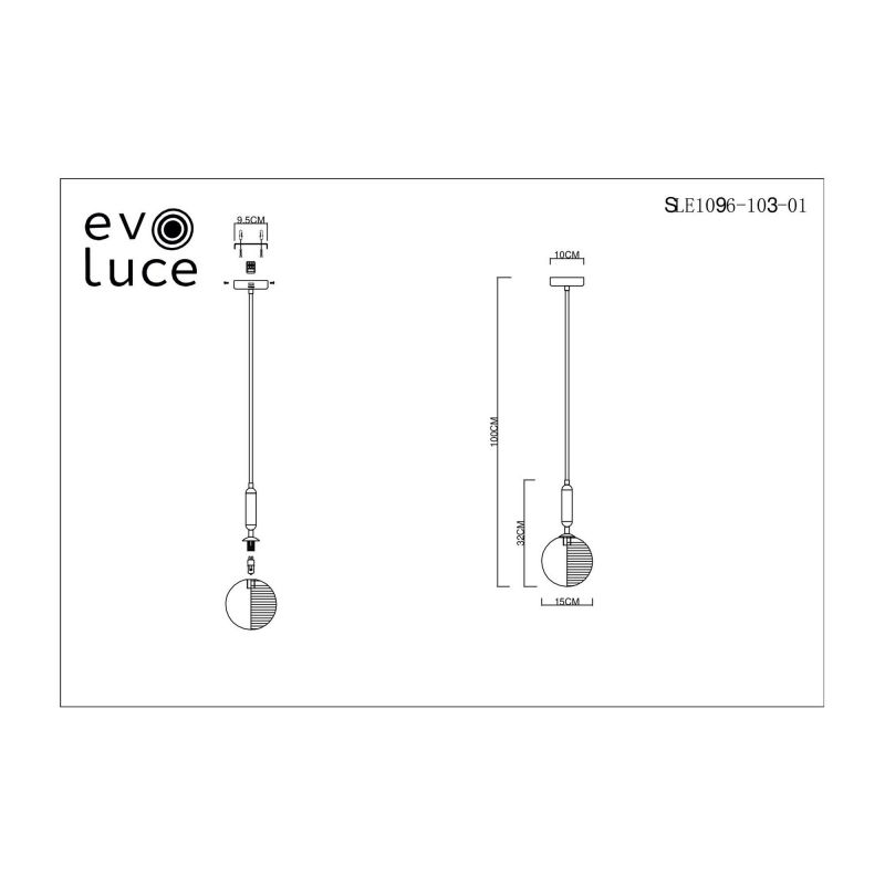 Подвес Evoluce AVEIRO SLE1096-103-01 фото 6