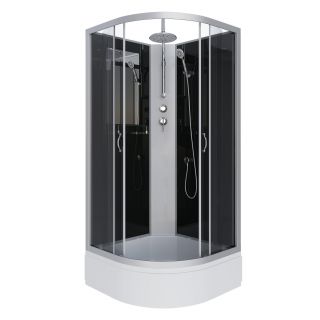 Душевая кабина Niagara Classic NG-3501-14BKT с гидромассажем 90х90