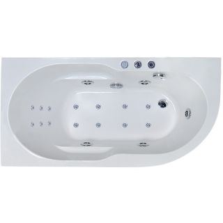 Акриловая ванна Royal Bath Azur De Luxe RB614200DL-L 138x79