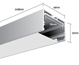 Профиль алюминиевый DesignLed LS 00-00010367