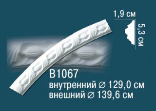 Молдинг с рисунком Perfect B1067