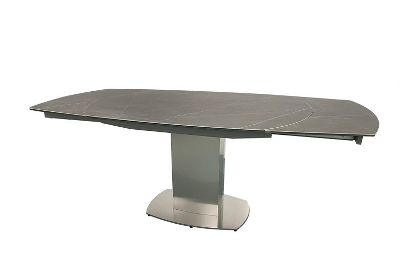 Стол обеденный раскладной серый Garda Decor BD-2363154