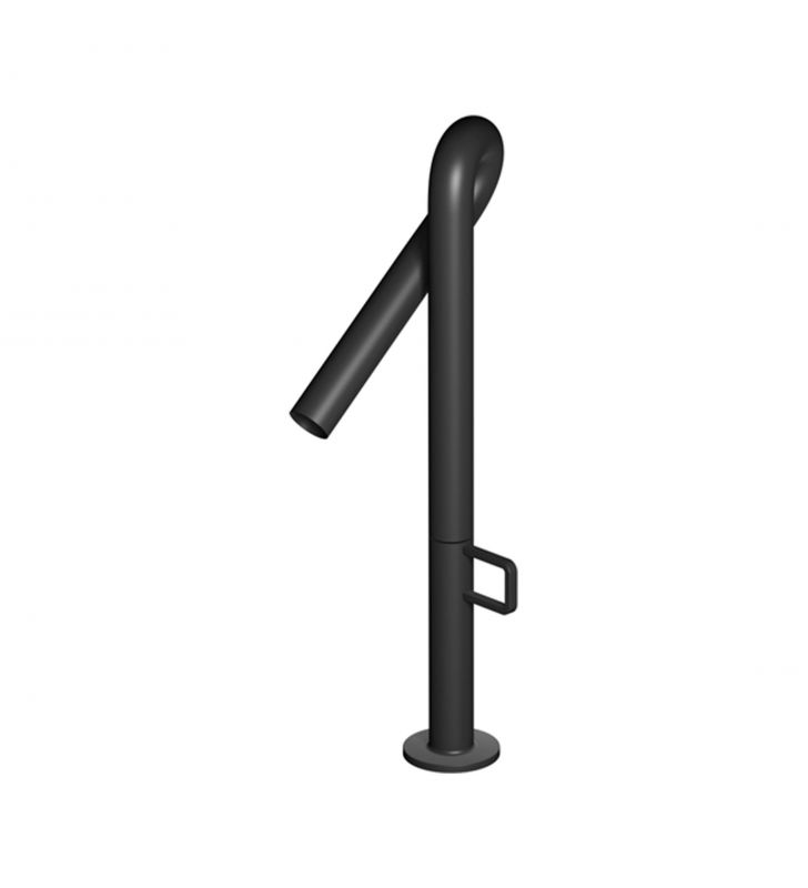 Смеситель для раковины Wonzon & Woghand Loop WW-112-00-508 Черный матовый фото 1