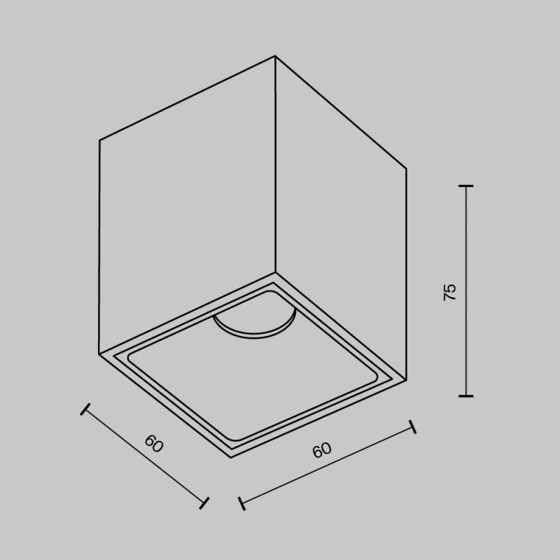 Потолочный светильник Maytoni Alfa LED 4000К(белый) 8W C065CL-8W4K-SQ-WB фото 3