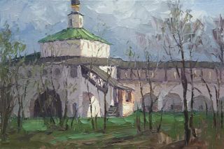 Картина "Палата привратника.Горицкий монастырь" Вилков Андрей