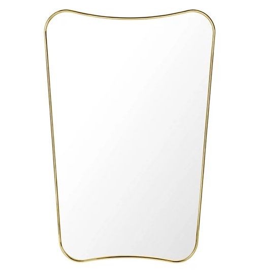 Sky M Gold Зеркало Art Mirror в тонкой раме Smal BD-2826254