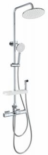 Душевая стойка с термостатом WONZON & WOGHAND WW-C3017-A1-CR Хром