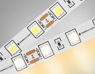 Светодиодная лента Ambrella Light GS4001 5050 60Led /14.4W m/ 24V IP20 3000K 5m Ambrella GS4001