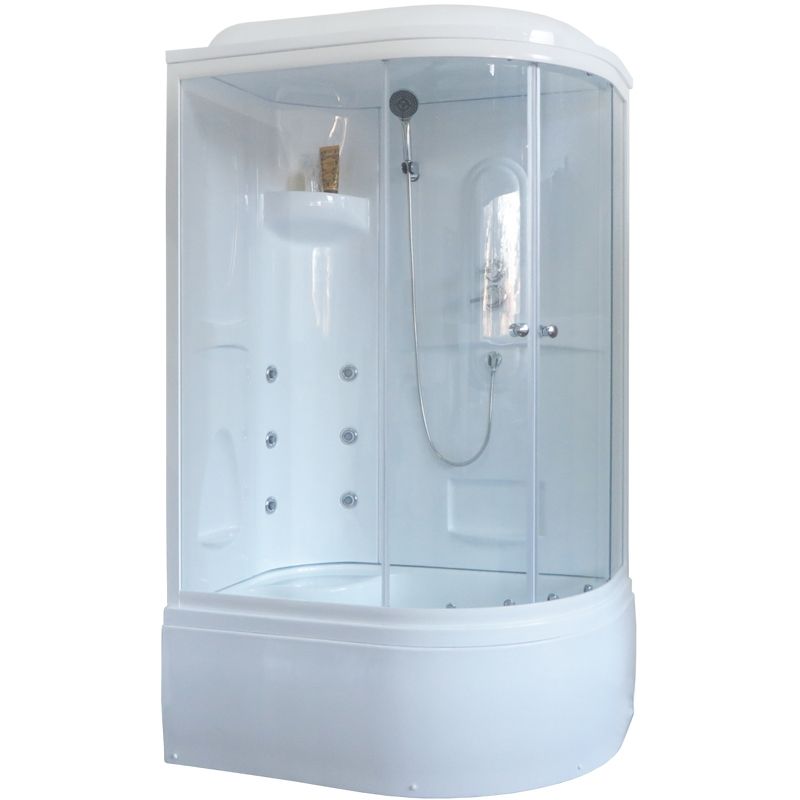 Душевая кабина Royal Bath ВК RB8120BK2-T-L 80x120 фото 1