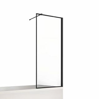 Ограждение на ванну New Trendy NEW SOLEO BLACK 70 см P-0094-WP черный