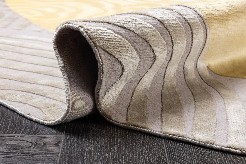 Непальский ковер из эвкалиптового шёлка и шерсти Carpet «KUMO» CLOUD-02 250 x 300 см фото 3