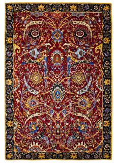 Китайский ковер из шерсти и синтетики Carpet «RHAPSODY» RH015-RED 168 x 244 см