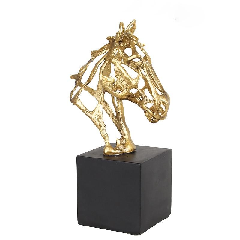 Статуэтка Sotogrande Horse decor golden BD-3049014 фото 1