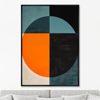 Репродукция картины ArtNoMore на холсте The focus, No 2, 2024г.
